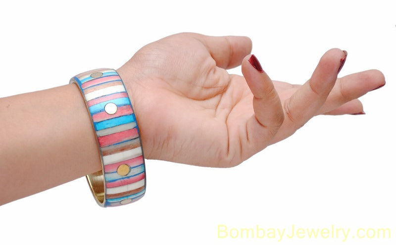 multicolour fashion bangle- one size
