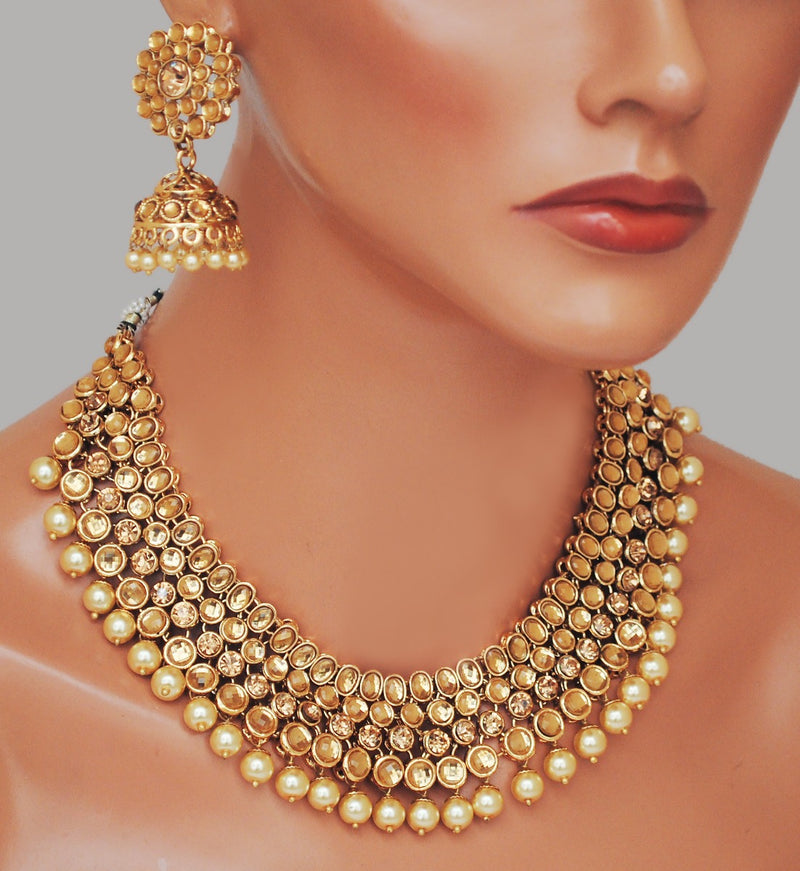 Goldpolish golden Earring-2105