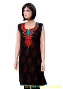 black cotton kurti