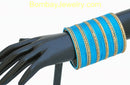 Blue And Golden Bangles Set-XL