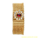 kundan cuff bangle