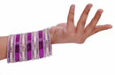 Purple and golden bangle set-2203