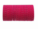 Hot pink bangle set-2252