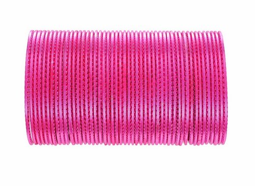 Neon pink bangle set-2279