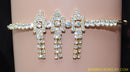 GOLDPLATED WHITE DIAMOND ARMLET