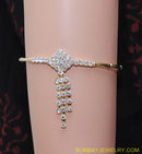 GOLDPLATED WHITE DIAMOND ARMLET