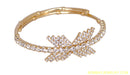 goldplated white diamond armlet