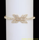 goldplated white diamond armlet
