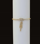 goldpolated white diamond armlet-5