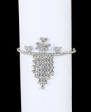 Silverpolish white diamond armlet-19