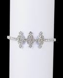 Silverpolish white diamond armlet-20