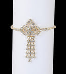 Goldpolish white diamond armlet-22