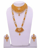 Goldpolish white bridal set-1493