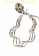 Silver Hoop Earring