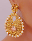 Goldpolish earring-2605
