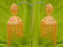 Goldpolish jhumi earring-2633
