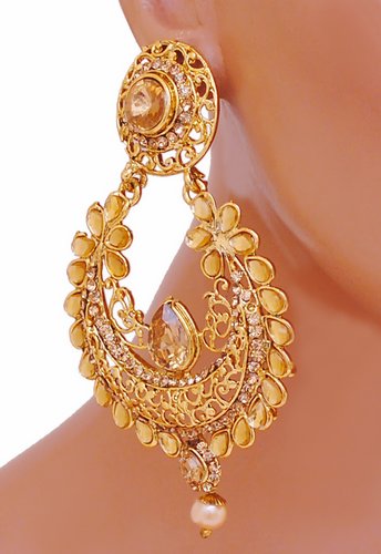 Goldpolish golden earring-2673