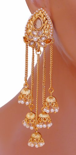 Goldpolish golden earring-2674