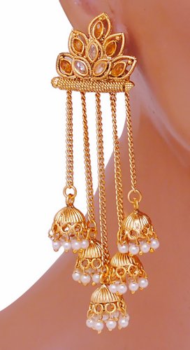 Goldpolish golden earring-2675