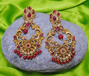 Goldpolish  Maroon earring-2692