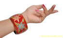 RED AND MULTICOLOUR FASHION BANGLE