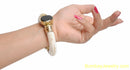 BLACK FASHION BANGLE