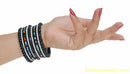 BLACK MULTICLOUR FASHION BRACELET