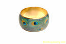 beautiful peacock bangle- one size