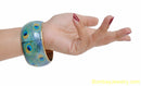 beautiful peacock bangle- one size