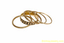 SEVENTEEN MAGAZINE  BLACK AND GOLDEN METAL FASHION BANGLE