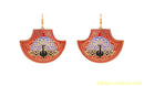 MULTICOLOUR PEACOCK EARRING