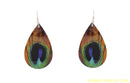 MULTICOLOUR PEACOCK EARRING