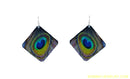 MULTICOLOUR PEACOCK EARRING