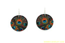 MULTICOLOUR PEACOCK EARRING