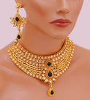 Goldpolish black and white set-349