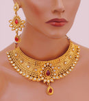 Goldpolish red and white set-351