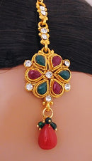 Goldpolish maroon, green and white set-358