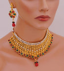 Goldpolish maroon, green and white set-358