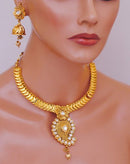 Goldpolish white set-377