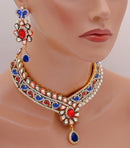 Goldpolish red blue and white set-1876