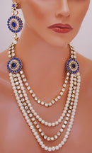 Goldpolish blue and white set-1967