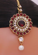 Goldpolish marron and white set-1973