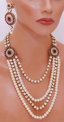 Goldpolish marron and white set-1973