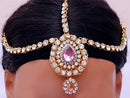 Golpdolish pink and white kundan set-2013