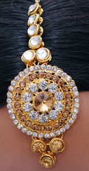 Goldpolish Golden kundan set-2072