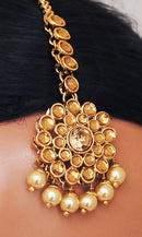 Goldpolish golden Earring-2105