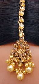 Goldpolish golden Choker set-2149