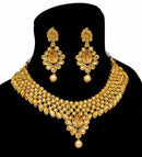 Goldpolish golden kundan set-2223