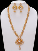 Goldpolish white diamond set-2289