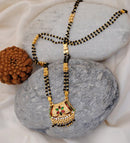 Goldpolish multicolor mangalsutra-11.5 inches